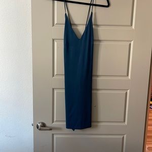 LF BLUE STRAPPY DRESS